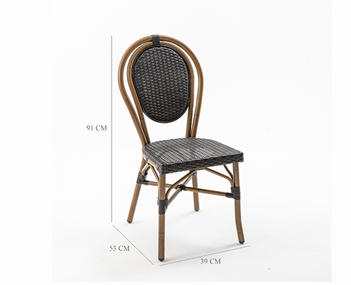 Ac3507n01rat side chair black – Image 3