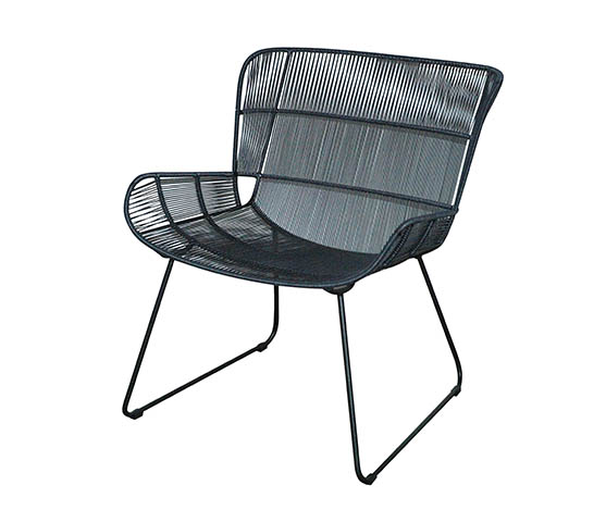 NAIROBI ARM CHAIR BLACK