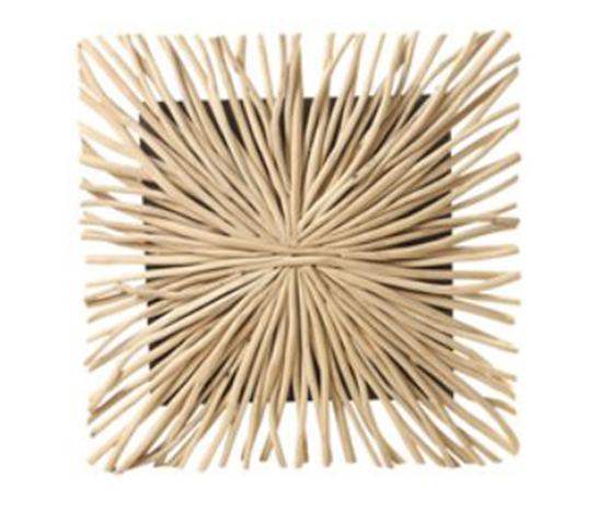 coral square wall déco