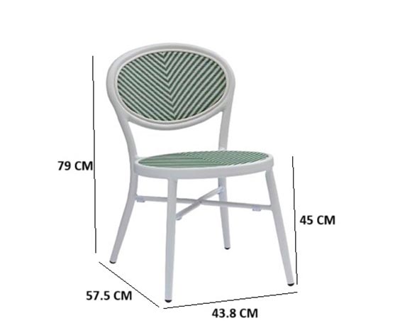 e3027-t2 blanc/vert – Image 3