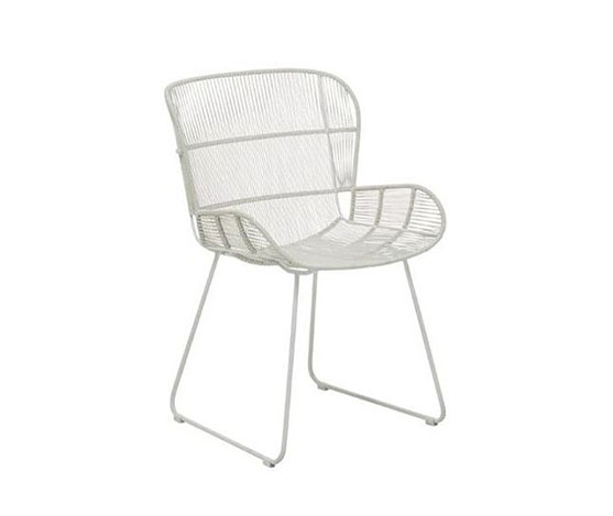 Nairobi dining chair white