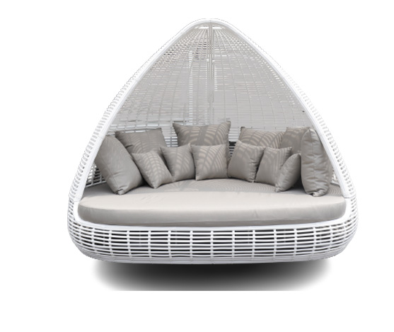 shade day bed white mushroom